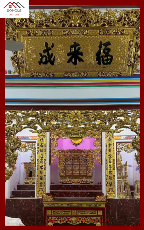 Hoành phi thờ chữ 